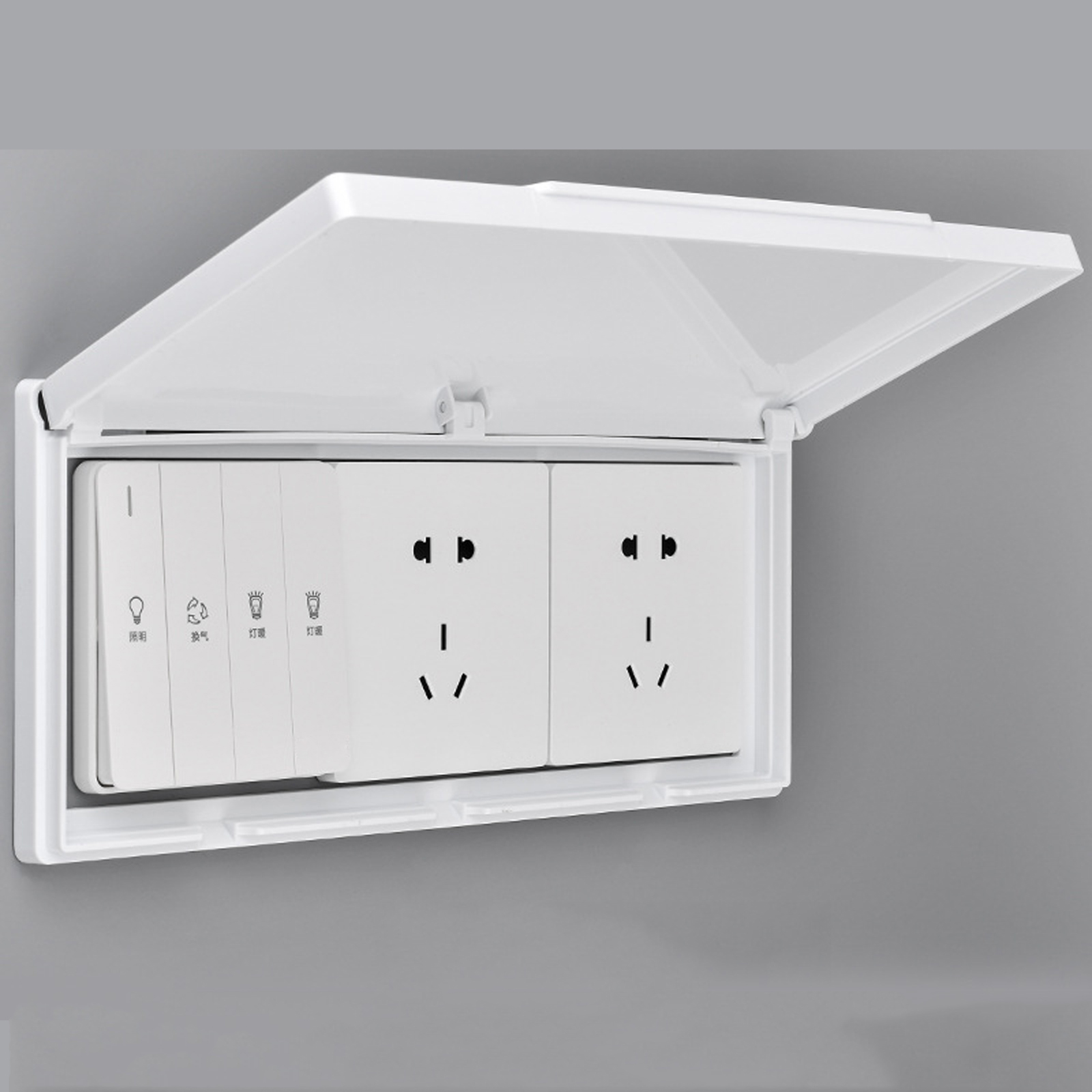 3 Gang Waterproof Outlet Cover - Outdoor Power Outlet Box 评论和价格