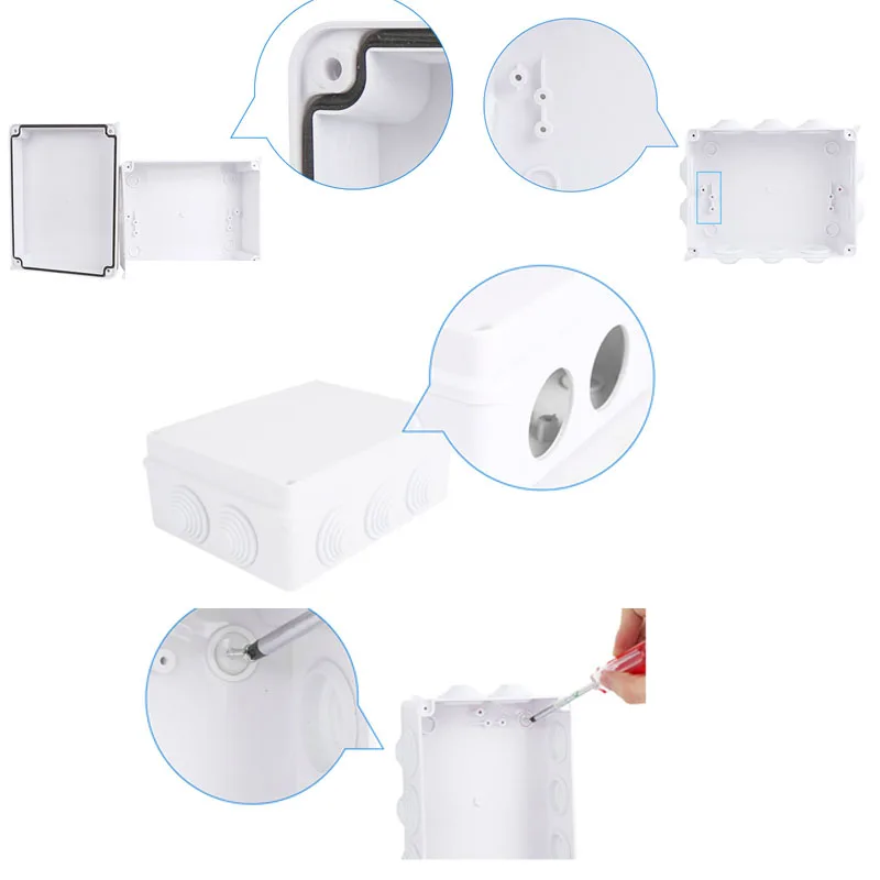 Outdoor waterproof power box A - Outdoor Power Outlet Box 评论和价格