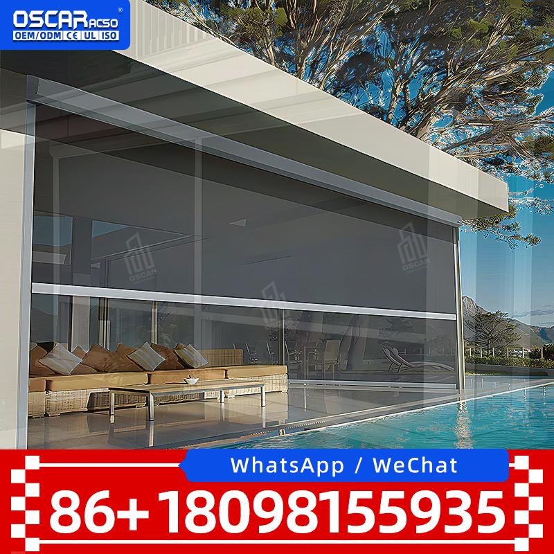 Modern Electric Battery Powere - Outdoor Power Roller Shades 评论和价格