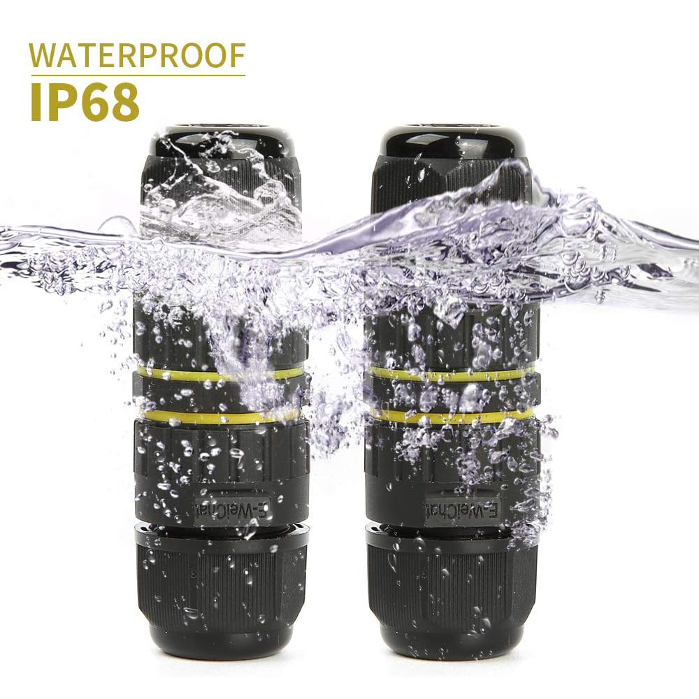 2 Way 2/3Pin IP68 Outdoor Wate - Outdoor Power Outlet Box 评论和价格