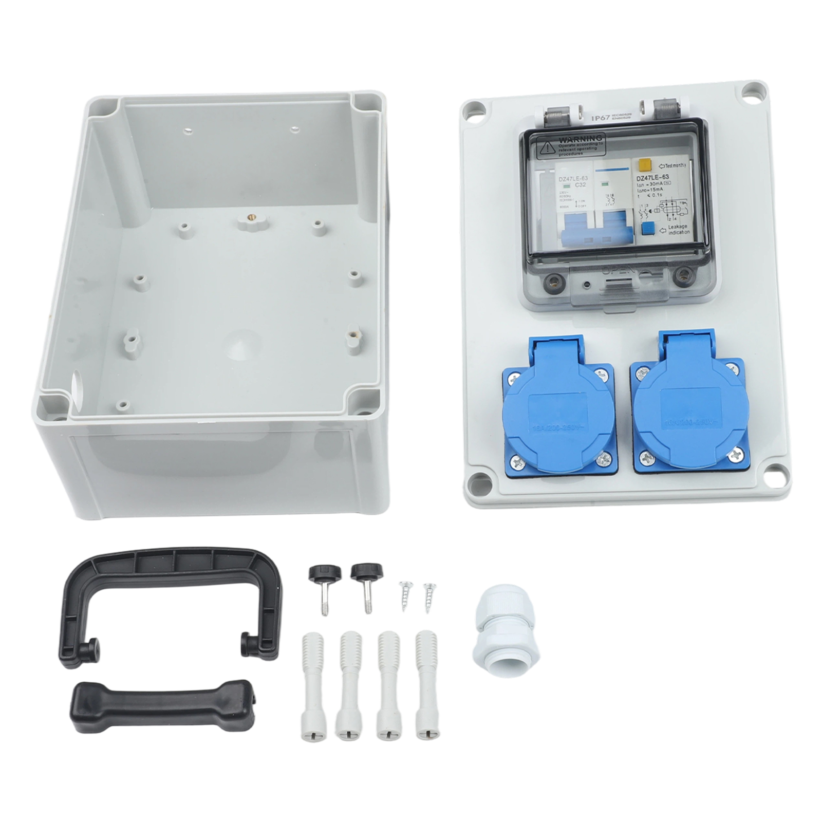 IP67 Portable Switch Socket Bo - Outdoor Power Distributors 评论和价格