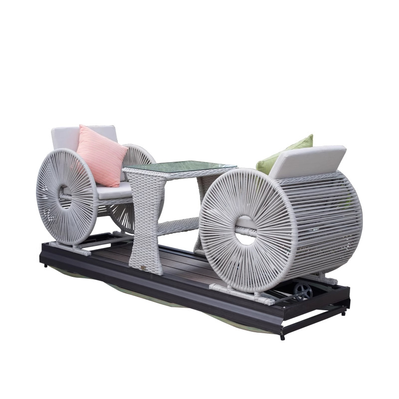 Modern Waterproof Double Wheel - Outdoor Power Recliner 评论和价格