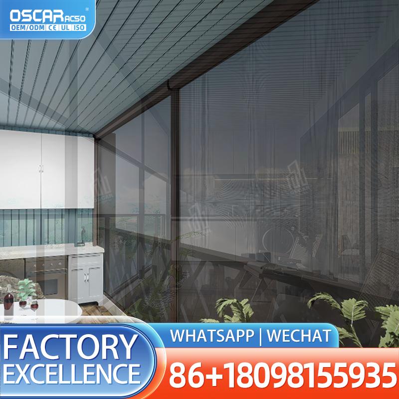 Electric Vertical Roller Blind - Outdoor Power Roller Shades 评论和价格