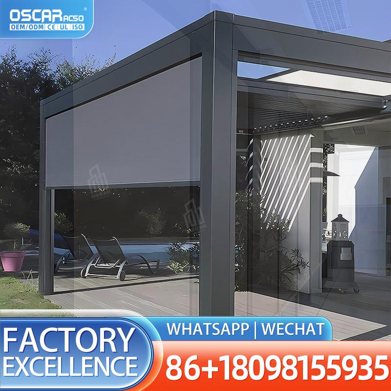Electric Vertical Roller Blind - Outdoor Power Roller Shades 评论和价格