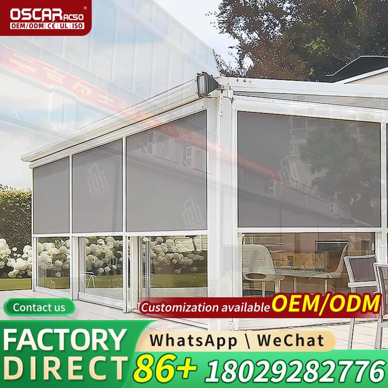 Outdoor Porch Enclosure Kit Be - Outdoor Power Roller Shades 评论和价格