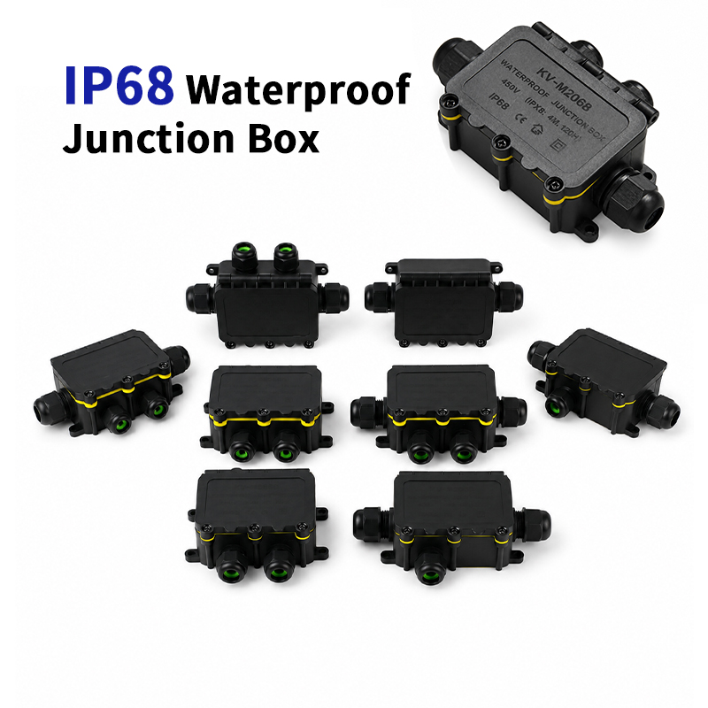 IP68 Waterproof Junction Box 2 - Outdoor Power Outlet Box 评论和价格