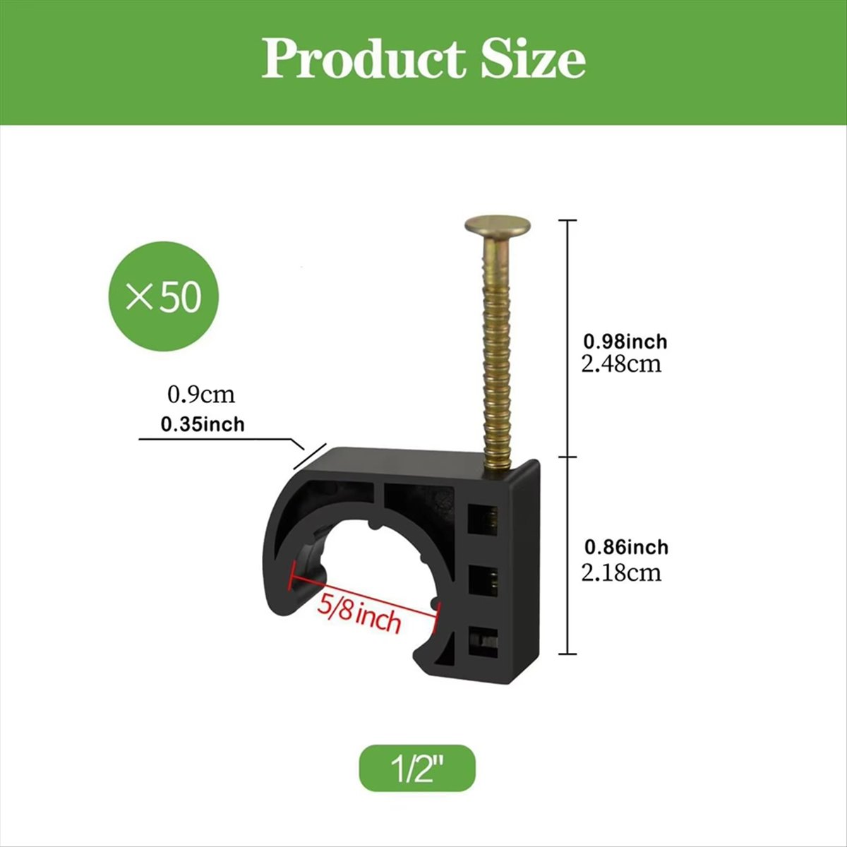 Reliable- 1/2 Inch Pipe Clamp  - Outdoor Power Vent 评论和价格
